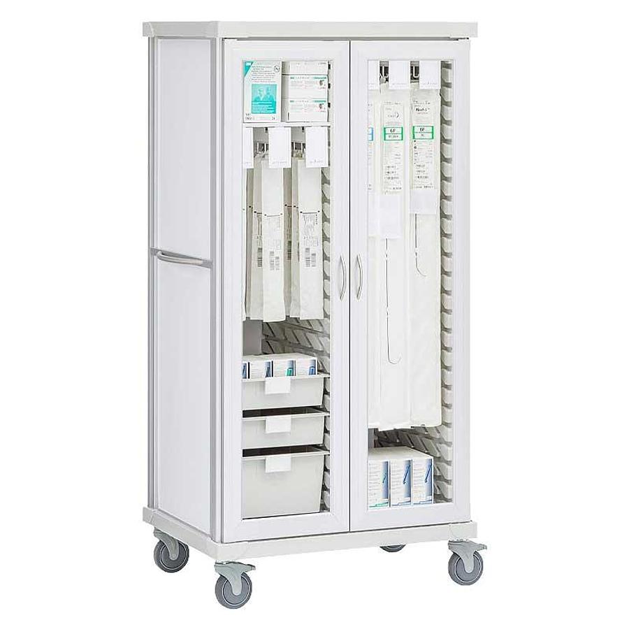 Long and Short Catheter Cart, Double Column, Mobile