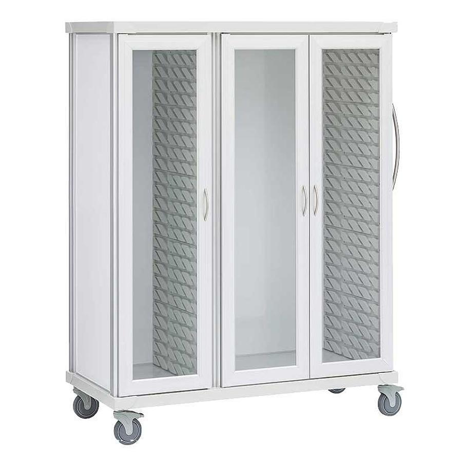 Three Column Supply Cart, Mobile, Non-Configured