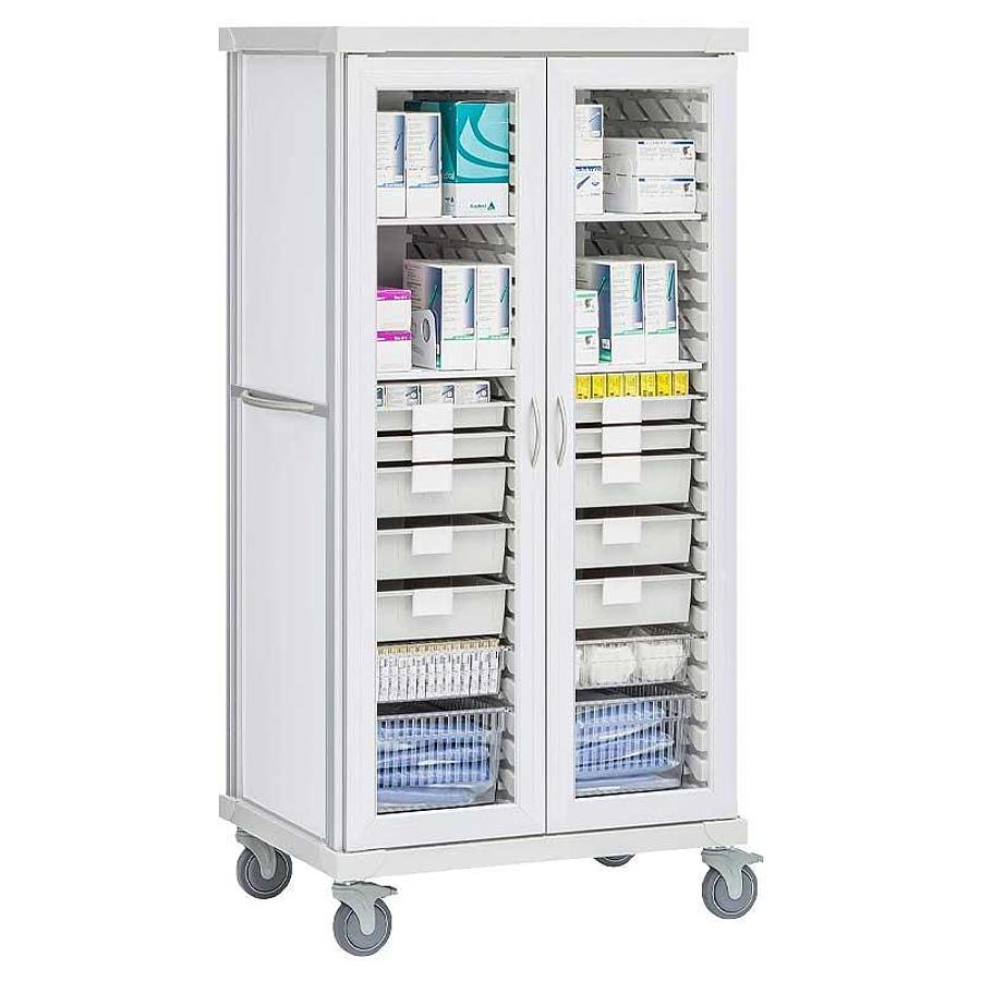 ENT/Neuro Cart, Double Column, Mobile