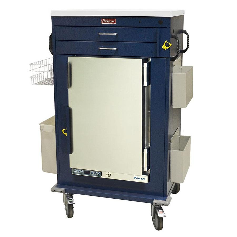 Malignant Hyperthermia Cart, Two Drawers w/Breakaway Locks