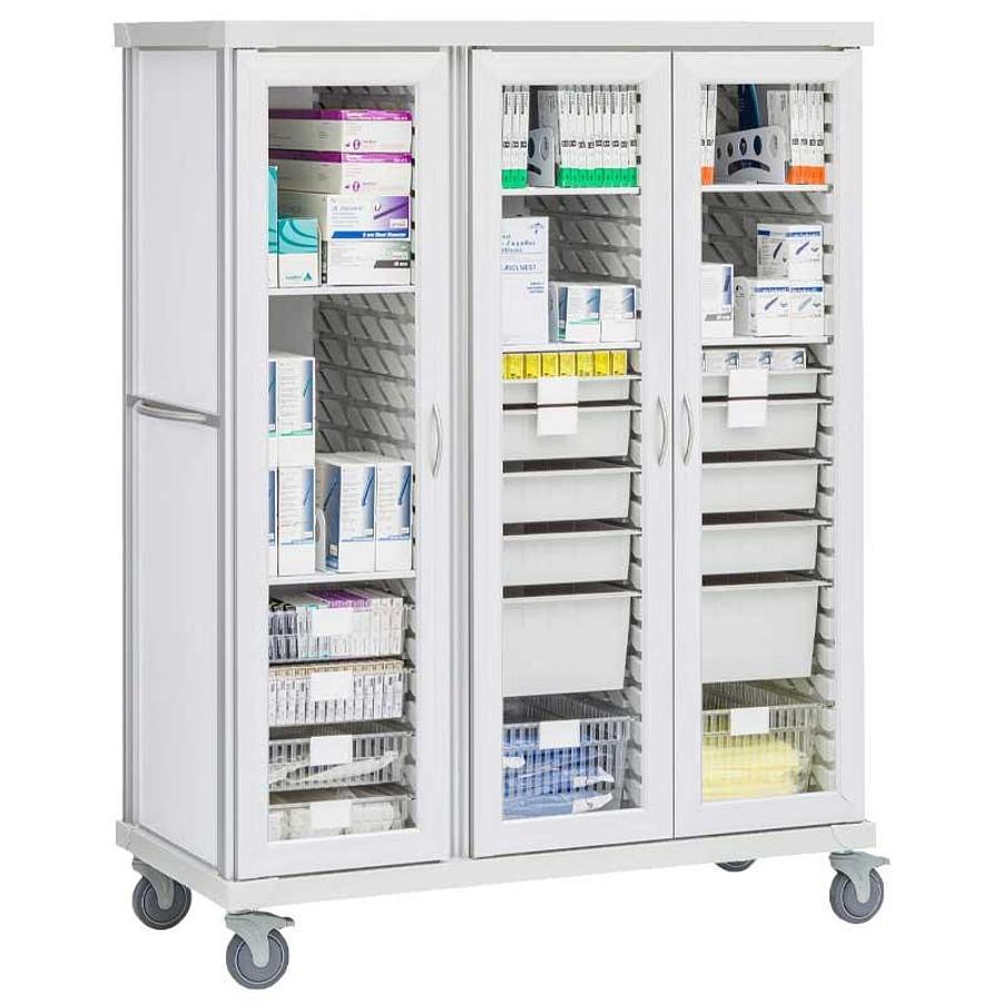Three Column Ortho-Cast Cart, Mobile