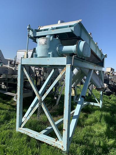 Used 40" x 10' ROTEX SCREENER - 1 DECK - MODEL 42A-AL/SS