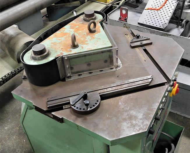 Used Versafix 10" Hydraulic Fixed Blade Notcher 10598