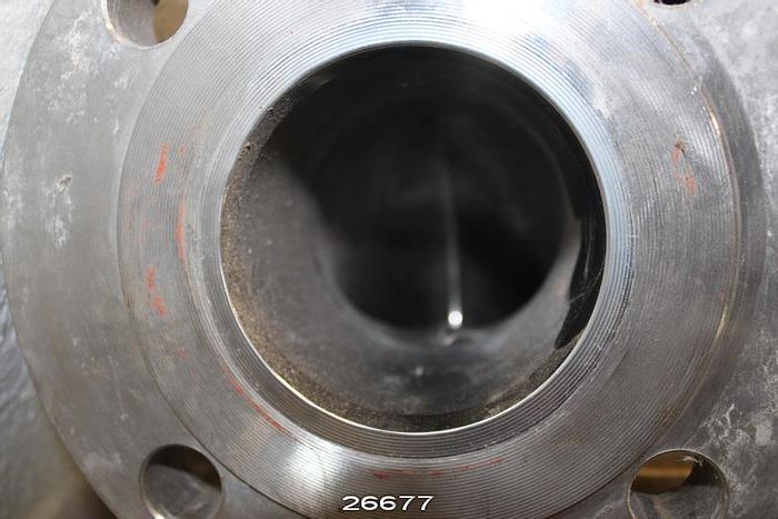 Used Micromotion DS3005155 3", Meter Type7, Meterfactor 49251, Flow Cal  Factor 492.15.13, Dens Cal Factor 09491132394.44, Tube 740 Psig Temp -240 To 204°Cc Conn 230 Psig, Cal Factors Ref To 0° C #26677