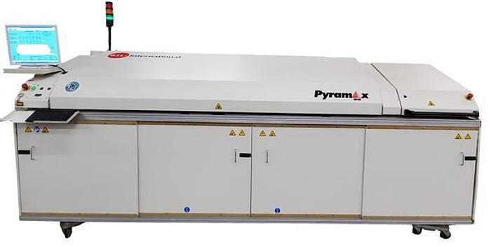 Used BTU Pyramax 98A 7 Zone Lead Free Reflow Oven # CCMA-1