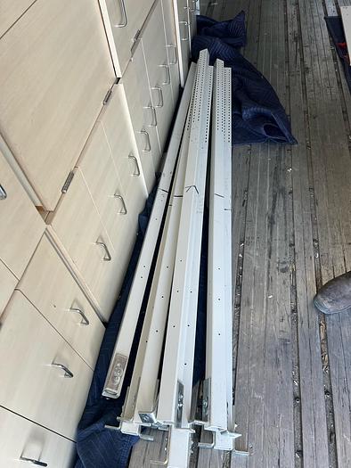 Used Institutional Grade Plastic Laminate Cabinets,   Optional Matching Shelving available