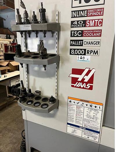 Used 2006 HAAS EC-400 4-Axis CNC Horizontal Machining Center