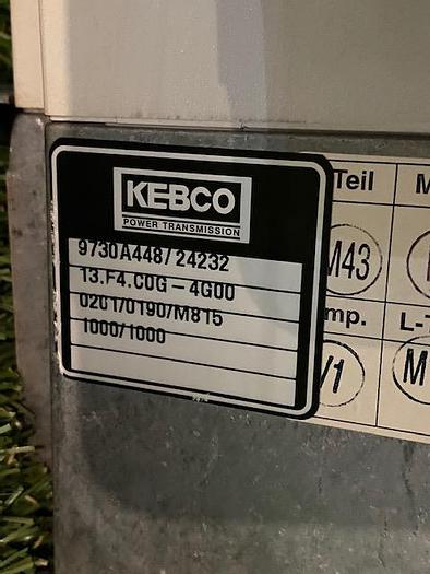 Used KEBCO Leybold AC Frequency Drive, Model: 13.F4.C0G-4G00
