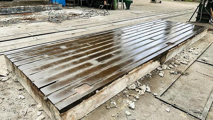 Used Płyta montażowa z rowkami teowymi 6000x2000x320mm