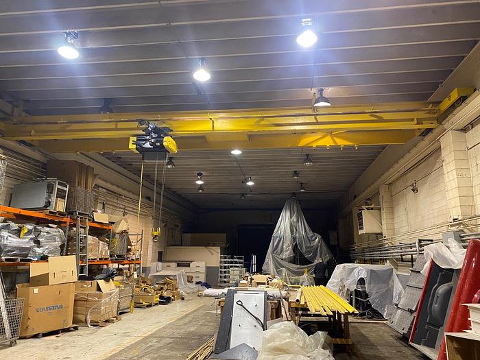 Used Spacemaster 5-Ton Spacemaster 40' Span Bridgecrane