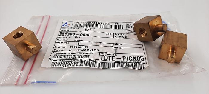 Tetra Pak Spare Parts Nut Part No.257393-0002, 5 pcs.