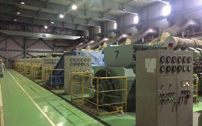 Used Mitsubishi 18KU30A engine with Toshiba generator 6280 KVA each, 50 MW power plant.