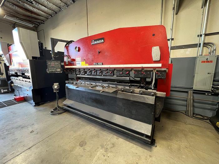 Used 1992 110 Ton Amada RG-100 CNC Press Brake