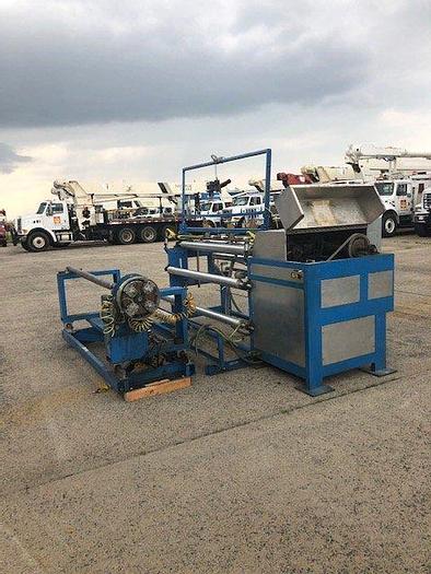 Used 66" R&K SEMI AUTO COUNTER ROLL SLITTER REWINDER
