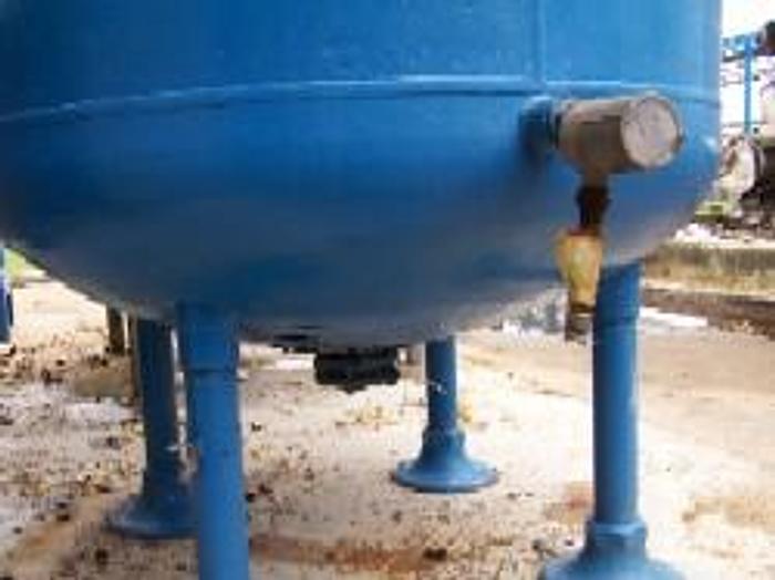 Used Pfaudler approximately 750 gallon # 5015 glass lined storage tank