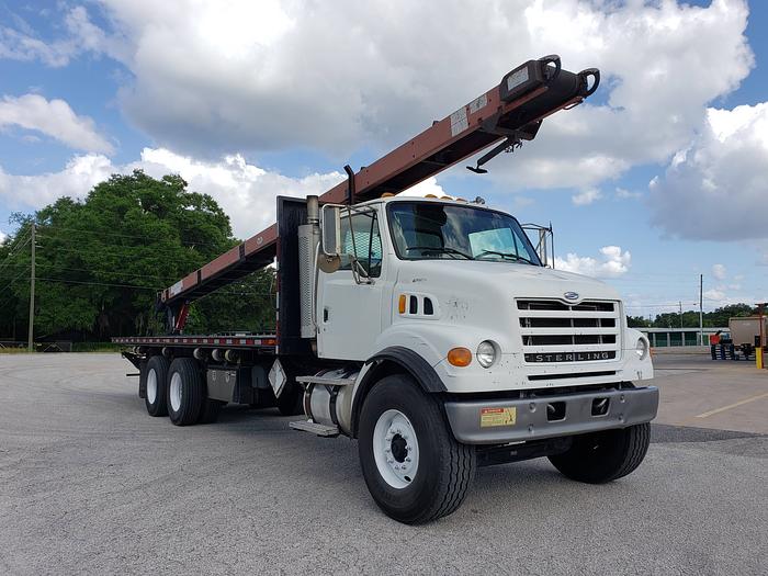 Used 2007 Sterling LT7500 Flatbed Cleasby Roofing Truck
