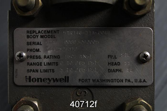 Used Honeywell ST300 Smart Transmitter, Model STR14G-11A-1B0AFAAA1000-CC,DM,LP,MB. C1C3-814B #40712