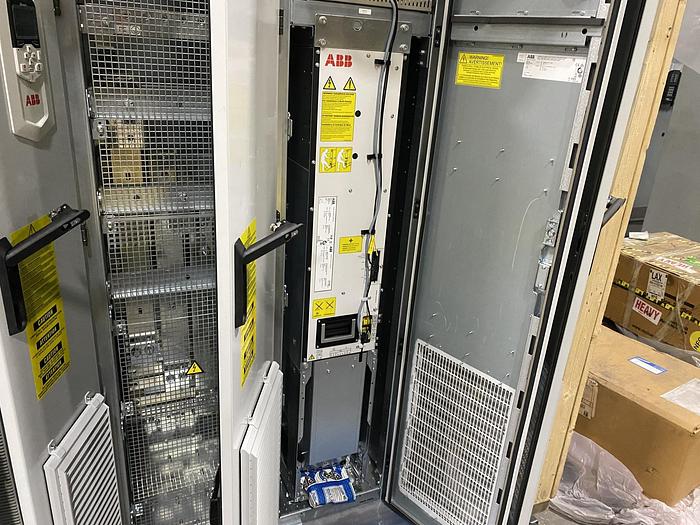 Used ABB DRIVE SYSTEM ACS880 (UNUSED NEW SURPLUS) MANUFACTURED 2018 SECTION 1 OF 4