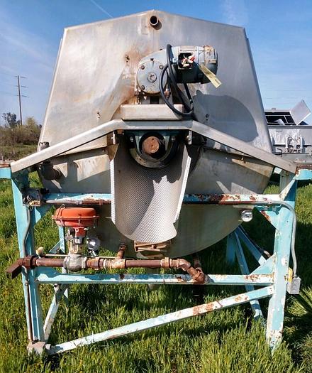 Used Blancher, Screw, 36" X 13', S/st, Hughes, Steam, #S738457