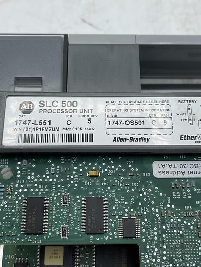 Used AB ALLEN BRADLEY 1747-L551 Ser C Rev 5 