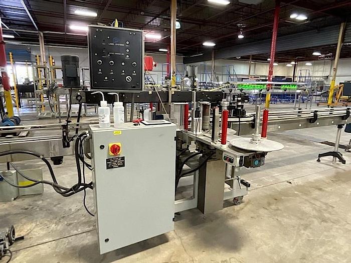 Used LABEL SYSTEMS (CB1796) Labeler - Front and Back