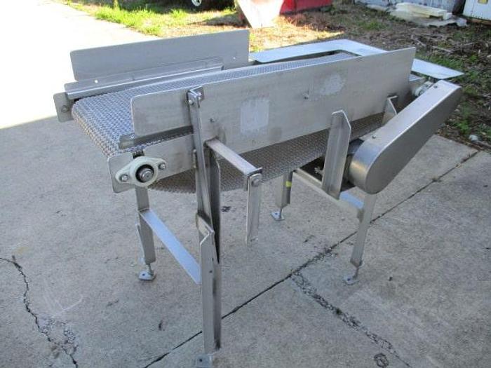 Used Conveyor; Intralox Belt; 18"Wx4'L