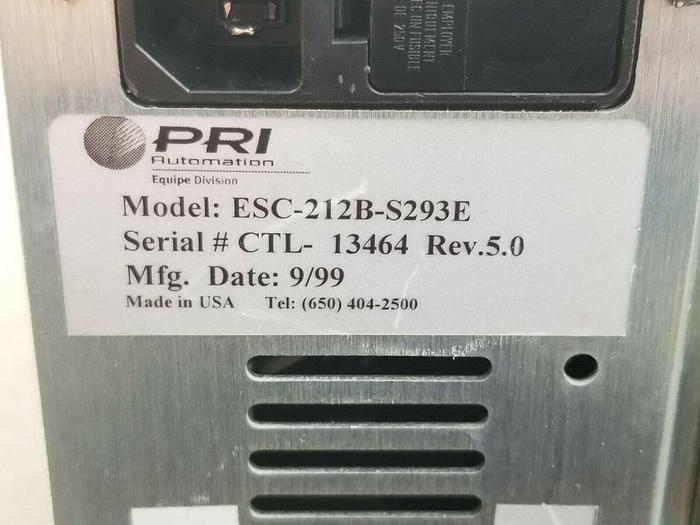Used PRI ESC-212B-S293E