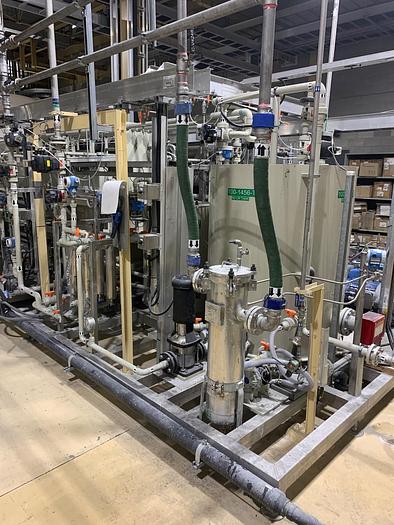 Used USED OSMO MEMBRANE SYSTEMS GMBH, COMPLETE REVERSE OSMOSIS SYSTEM