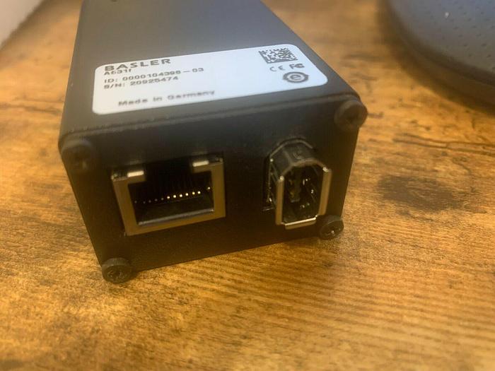 Used Basler A631F Industrial Camera Navitar 1.4/6Mm Lens