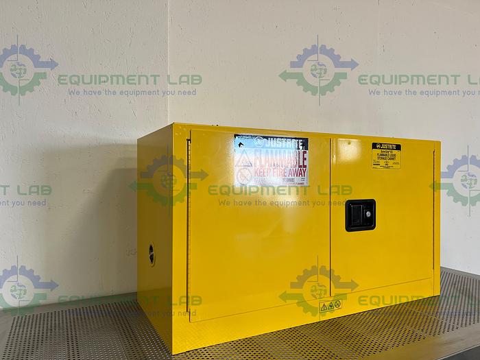 Used JustRite  Sure-Grip EX 17 Gallon Flammable Cabinet 43" x18" x 24"