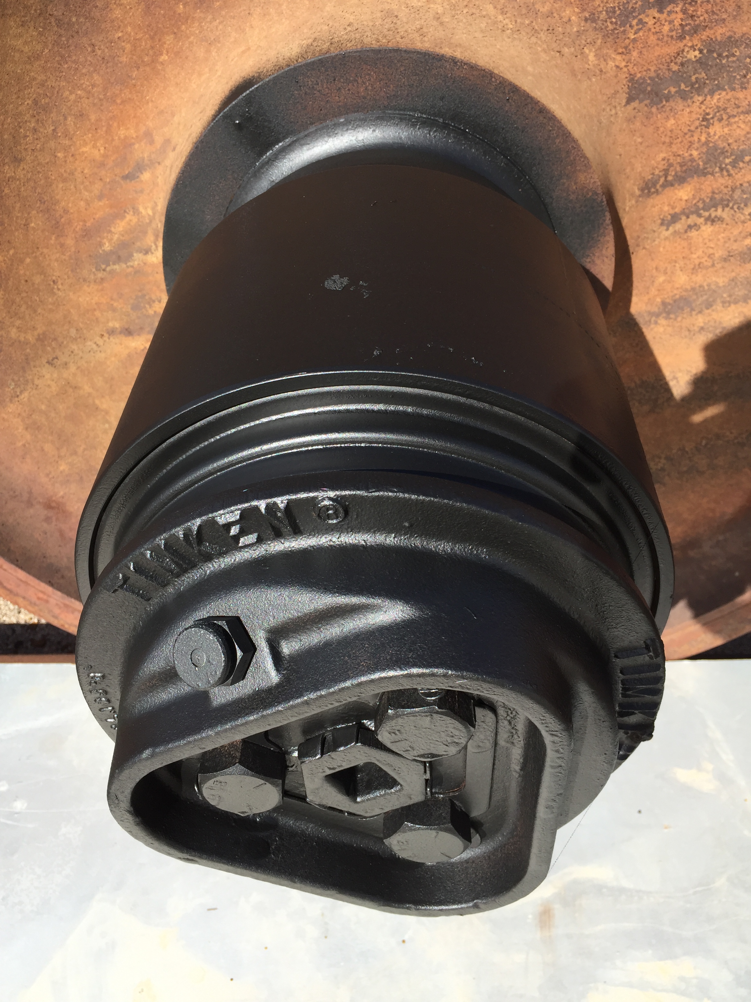 Used 10 sets 38" Alco Locomotive Wheels & Axles