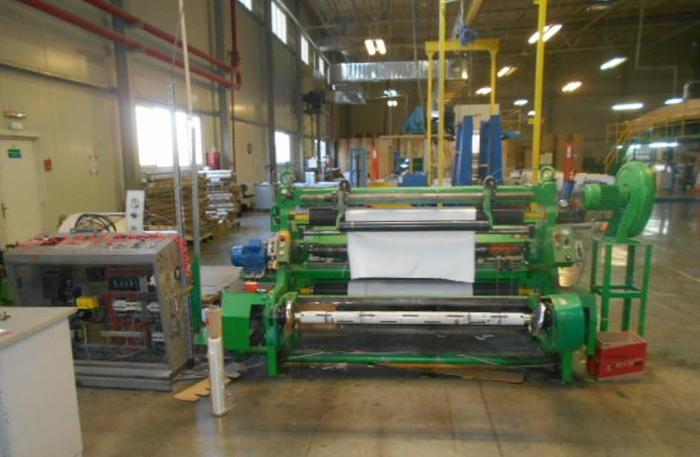 Used SLITTER REWINDER “OFFICINA MECCANICA DEL MAGLIO” Mod. AZ 3