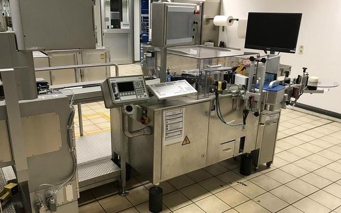 Used I 14441 D - Blisterpack and Labelling Line UHLMANN UPS 2 ET / B+S ESA 1001 for Ampoules