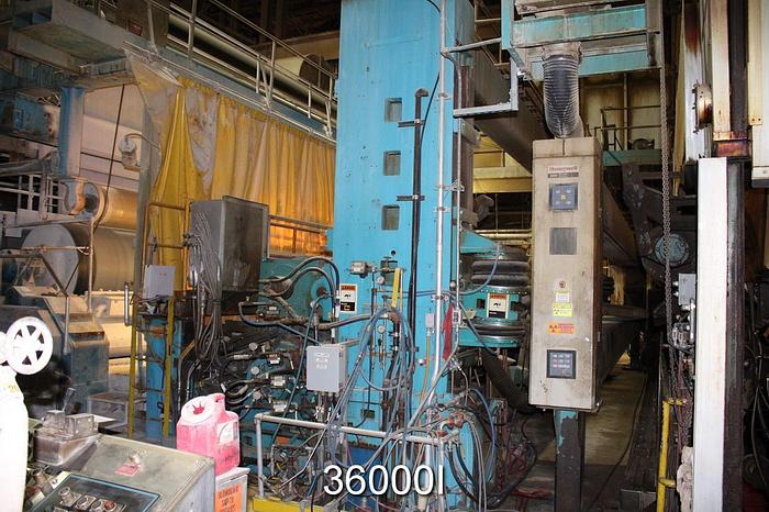 Used Voith SW 12500/26-MJ-VR-ZWK Paper Machine,  314" Trim, 300 TPD #36000