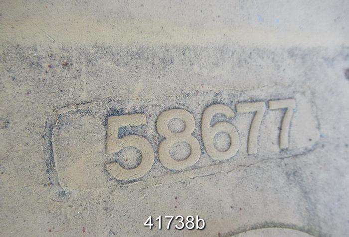 Used Goulds Pump Base, Pattern 58677 #41738