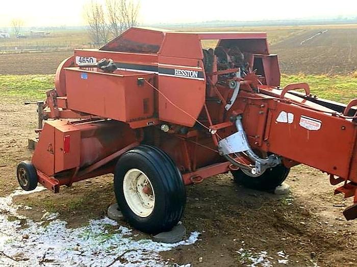 Used Hesston 4650 Baler ** Field Ready **