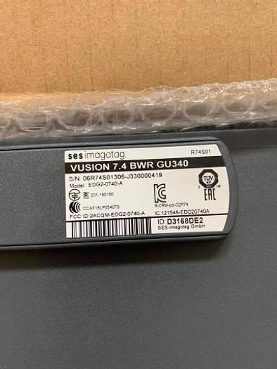 VUSION 7.4'' BWR GU340 etykieta elektroniczna