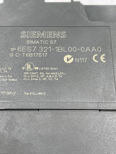 Used Siemens 6ES7 321-1BL00-0AA0