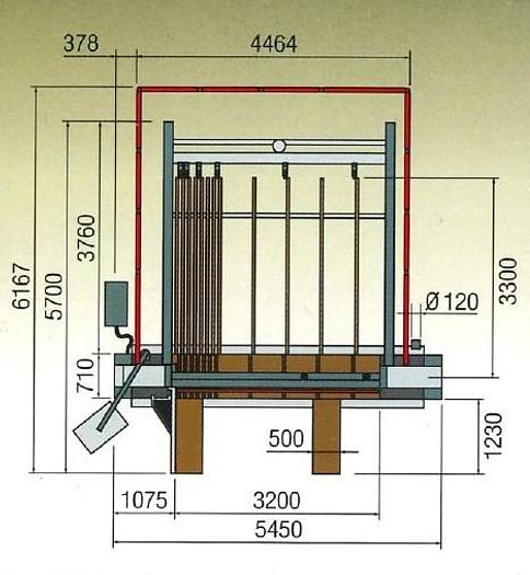 Usato SEZIONATRICE ORIZZONTALE CASADEI SP32 CE