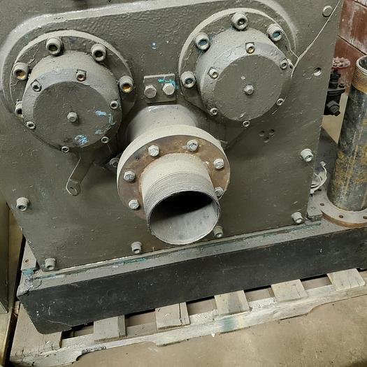 Used 60 LITER/15 GALLON GROUPE LAUTRETTE RPA PROCESS MIXER/EXTRUDER – S/S – VACUUM – JACKETED