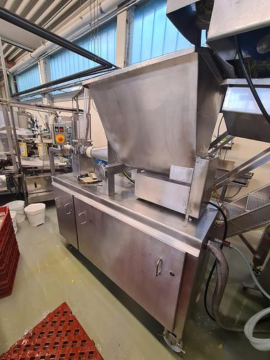 Gebraucht Abfüll - Linie für stückige Produkte in vorgefertigte Beutel