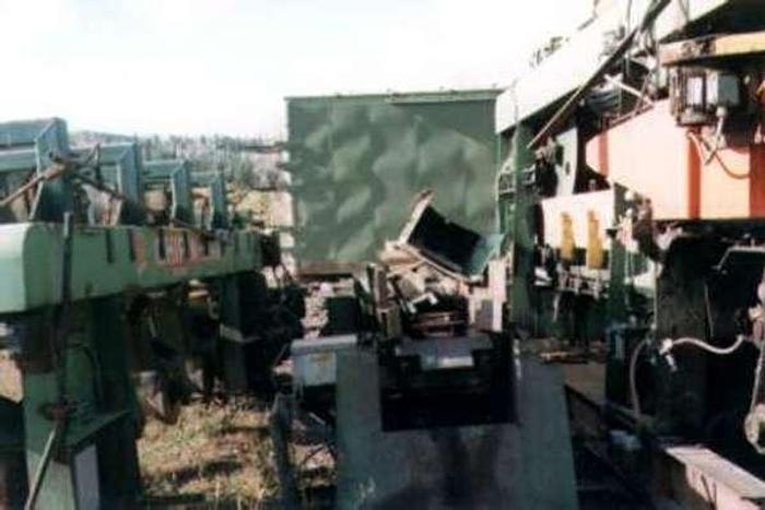 Used 16' CanCar Half Taper Infeed
