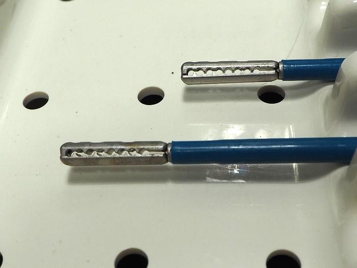 Used 1-1010: Conmed Laparoscopic DetachaTip 5mm Instruments Set With 8 Attachments & Tray