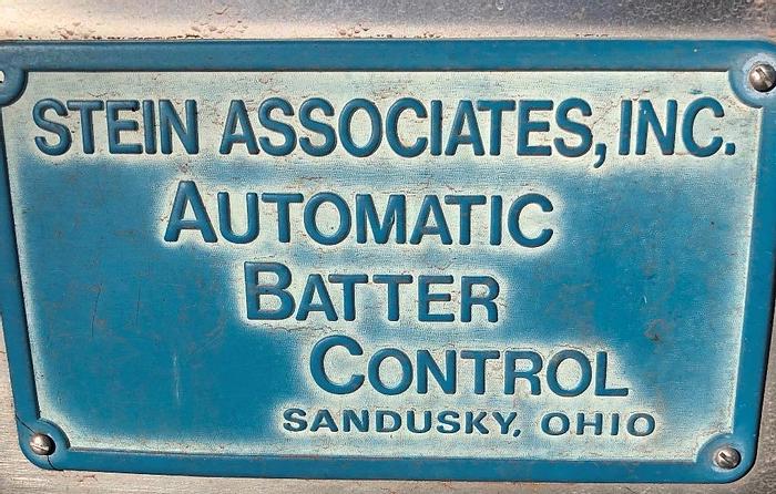 Used Breader, Batter Applicator, Dual Tank, 50 Gallon, Stein #S743563