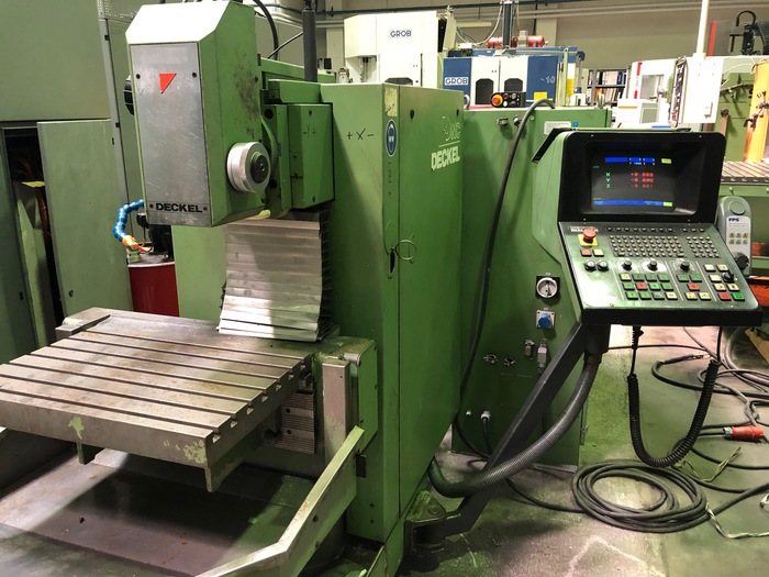 Gebraucht 1991 DECKEL FP3 NC mit Dialog 11 Steuerung