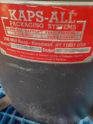 Used Kaps ALL 48Inch unscrambler SS