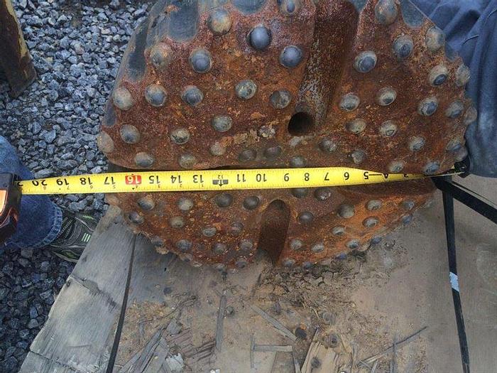 Used 17-1/2" DHD 112 Hammer Bit