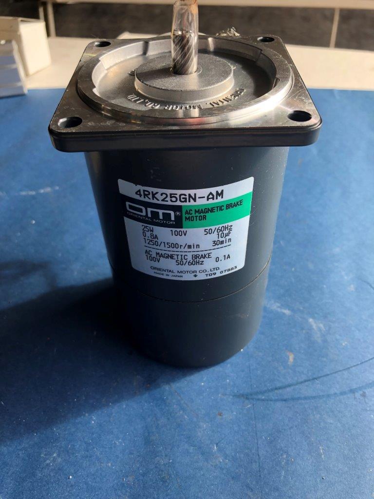 Used oriental motors 4RK25GN-AM AC brake motor