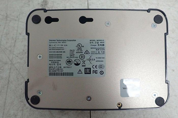 Used Intermec 871-228-201 Single Cradle Docking Charger 783555022405