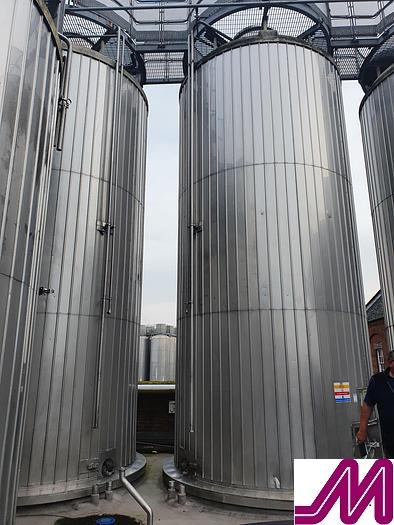 Used 50,000 Litre Stainless Steel Insulated & Clad Storage Tank